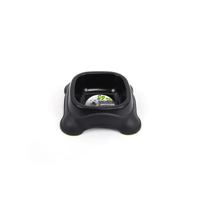 M-PETS ECO PLASTİK MAMA KABI SİYAH 475ML