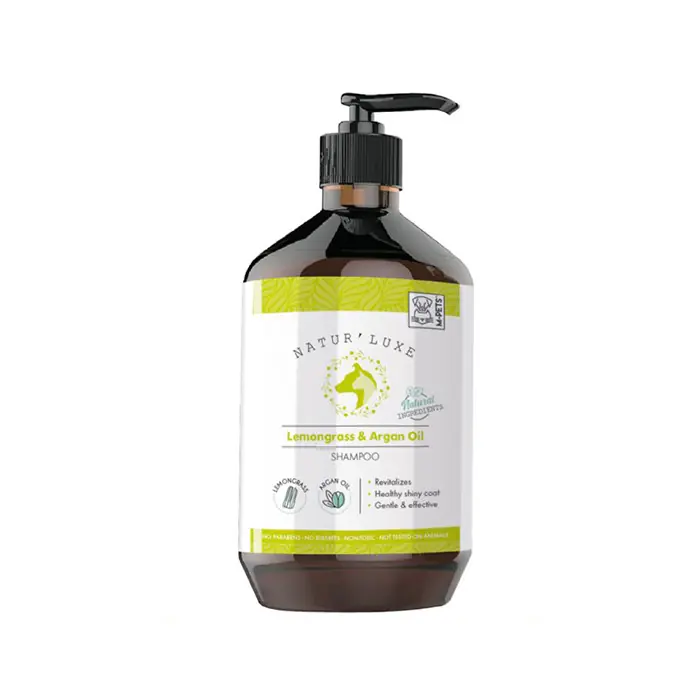 M-PETS LİMON OTLU VE ARGAN YAĞLI KÖPEK ŞAMPUANI 500ML