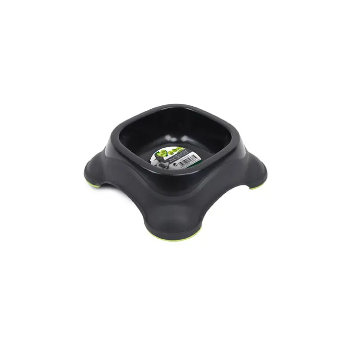 M-PETS ECO PLASTİK MAMA KABI SİYAH 775ML