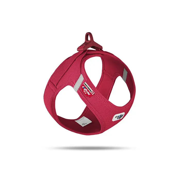 CURLİ VEST HARNESS CLASP AİR-MESH KÖPEK GÖĞÜS TASMASI KIRMIZI XLARGE