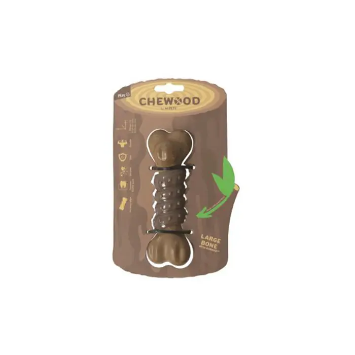 M-PETS CHEWOOD RUBBER ÇİĞNENEBİLİR KEMİK KÖPEK OYUNCAĞI LARGE