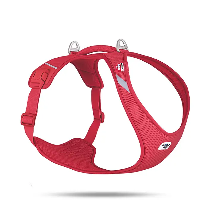 CURLİ BELKA HARNESS AİR-MESH KÖPEK GÖĞÜS TASMASI RED 3XLARGE