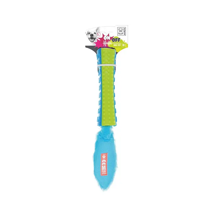 M-PETS FUNSTY SESLİ VE SESSİZ KAUÇUK KÖPEK OYUNCAĞI