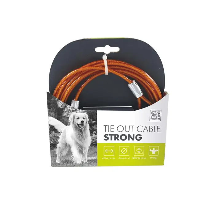 M-PETS STRONG BAHÇE BAĞLAMA HALATI 4,5M TURUNCU
