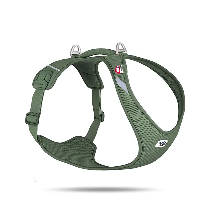 CURLİ BELKA HARNESS AİR-MESH KÖPEK GÖĞÜS TASMASI MOSS XLARGE