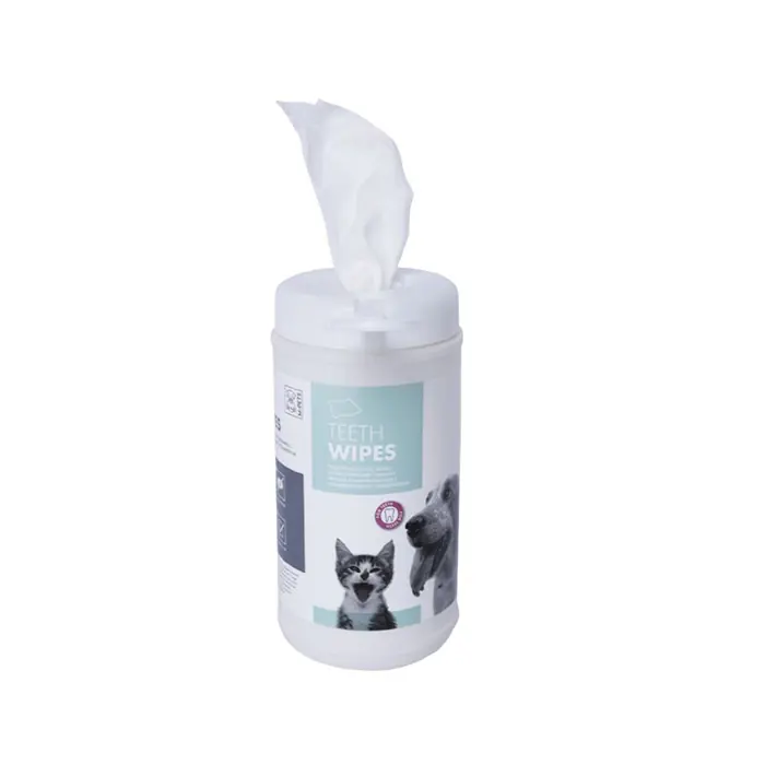 M-PETS KEDİ KÖPEK DİŞ TEMİZLEME MENDİLİ 40'LI