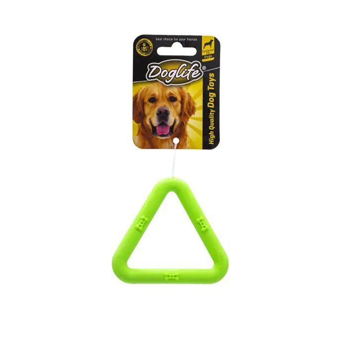 DOGLIFE KAUÇUK TRİANGLE KÖPEK OYUNCAĞI