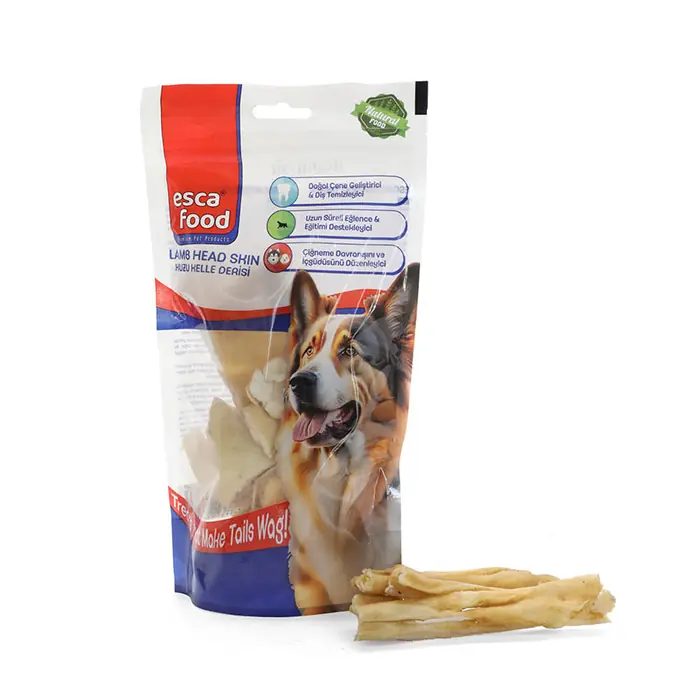 ESCA FOOD KUZU KELLE DERİSİ KÖPEK ÖDÜLÜ 100GR