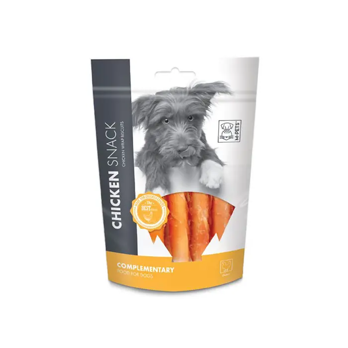 M-PETS CHİCKEN WRAP BİSCUİTS TAVUK SARGILI KÖPEK ÖDÜLÜ 80GR