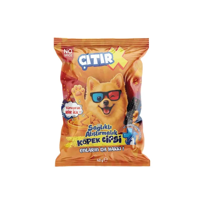 ÇITIR X KUZU ETLİ KÖPEK CİPSİ 40 GR
