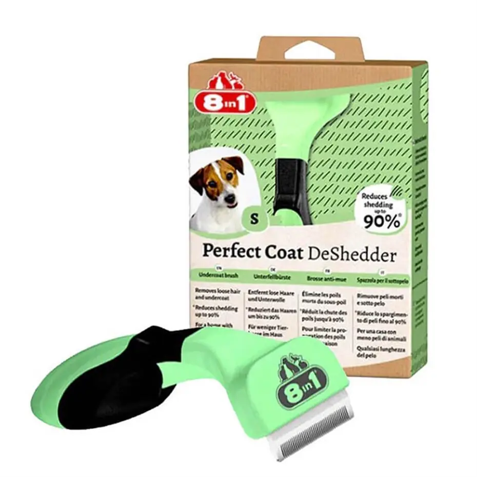 8İN1 PERFECT COAT DESHEDDER FURMİNATOR KÜÇÜK IRK KÖPEK TARAĞI SMALL