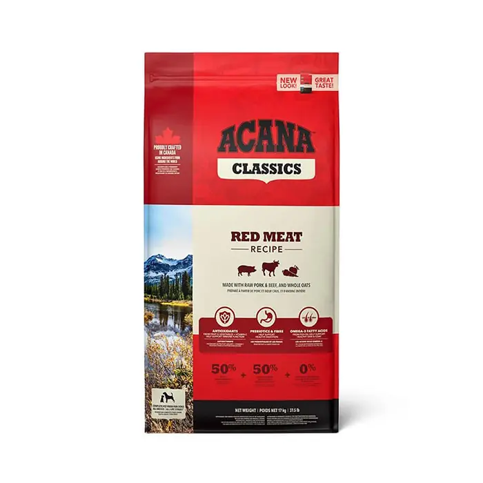ACANA CLASSİC RED MEAT KÖPEK MAMASI 14,5 KG