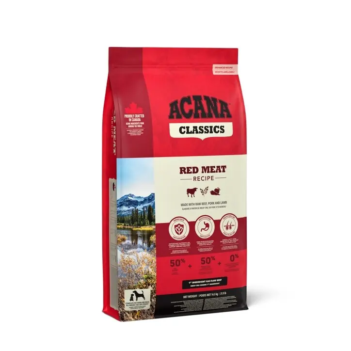 ACANA CLASSİC RED MEAT KÖPEK MAMASI 17 KG