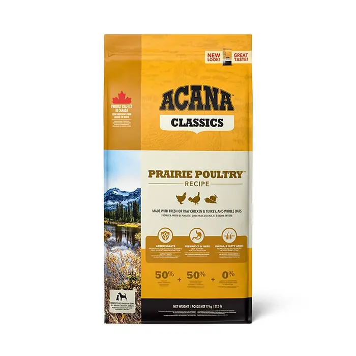 ACANA CLASSİCS PRAİRİE POULTRY KÖPEK MAMASI 14,5KG