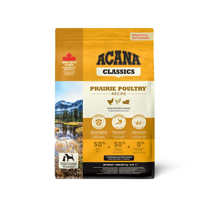 ACANA CLASSİCS PRAİRİE POULTRY KÖPEK MAMASI 2 KG