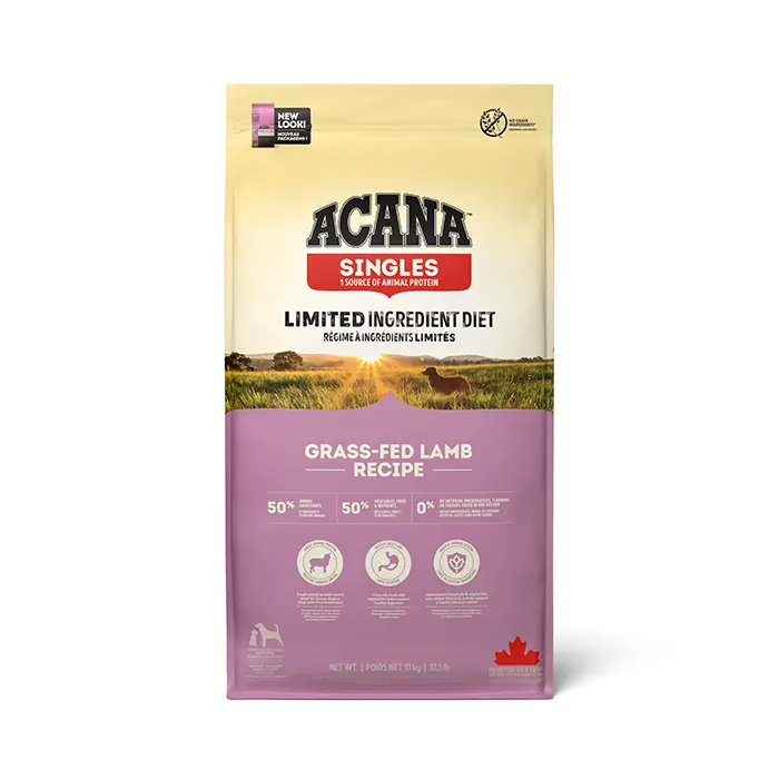 ACANA GRASS-FED LAMB KUZULU ELMALI KÖPEK MAMASI 17 KG
