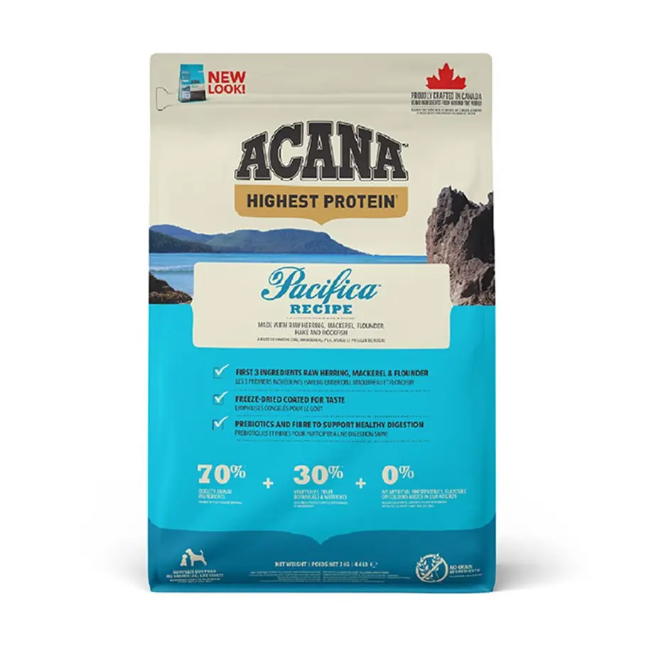ACANA PACİFİCA BALIKLI TAHILSIZ KÖPEK MAMASI 2 KG