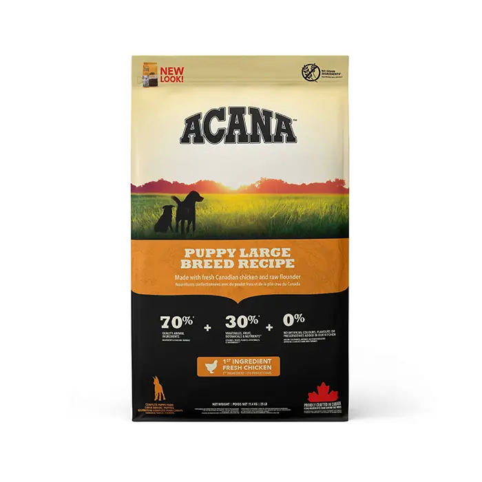 ACANA PUPPY LARGE TAHILSIZ TAVUKLU VE BALIKLI YAVRU KÖPEK MAMASI 11.4 KG