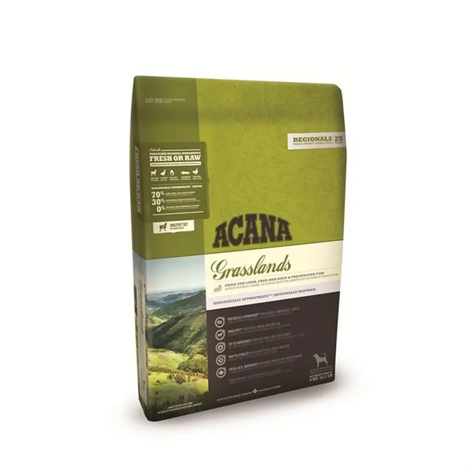 ACANA REGİONALS GRASSLANDS TAHILSIZ KUZULU YETİŞKİN KÖPEK MAMASI 6 KG
