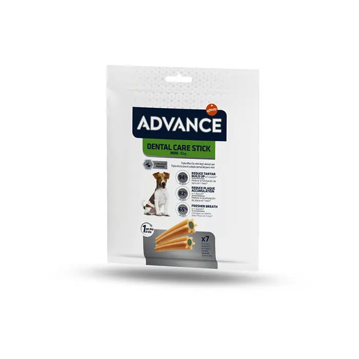 ADVANCE DENTAL STİCK AĞIZ VE DİŞ SAĞLIĞI MİNİ IRK KÖPEK ÖDÜLÜ 90 GR - 7Lİ PAKET