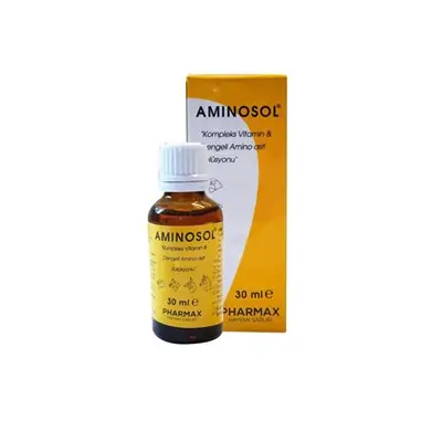 AMİNOSOL VİTAMİN VE AMİNOASİT SOLÜSYONU 30 ML