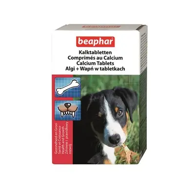 BEAPHAR KALKTABLETTEN KEMİK GELİŞİMİ SAĞLAYAN KÖPEK KALSİYUM TABLETİ 180 ADET