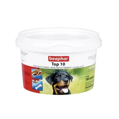 BEAPHAR TOP 10 DOG KÖPEK MULTİVİTAMİN 180 TABLET