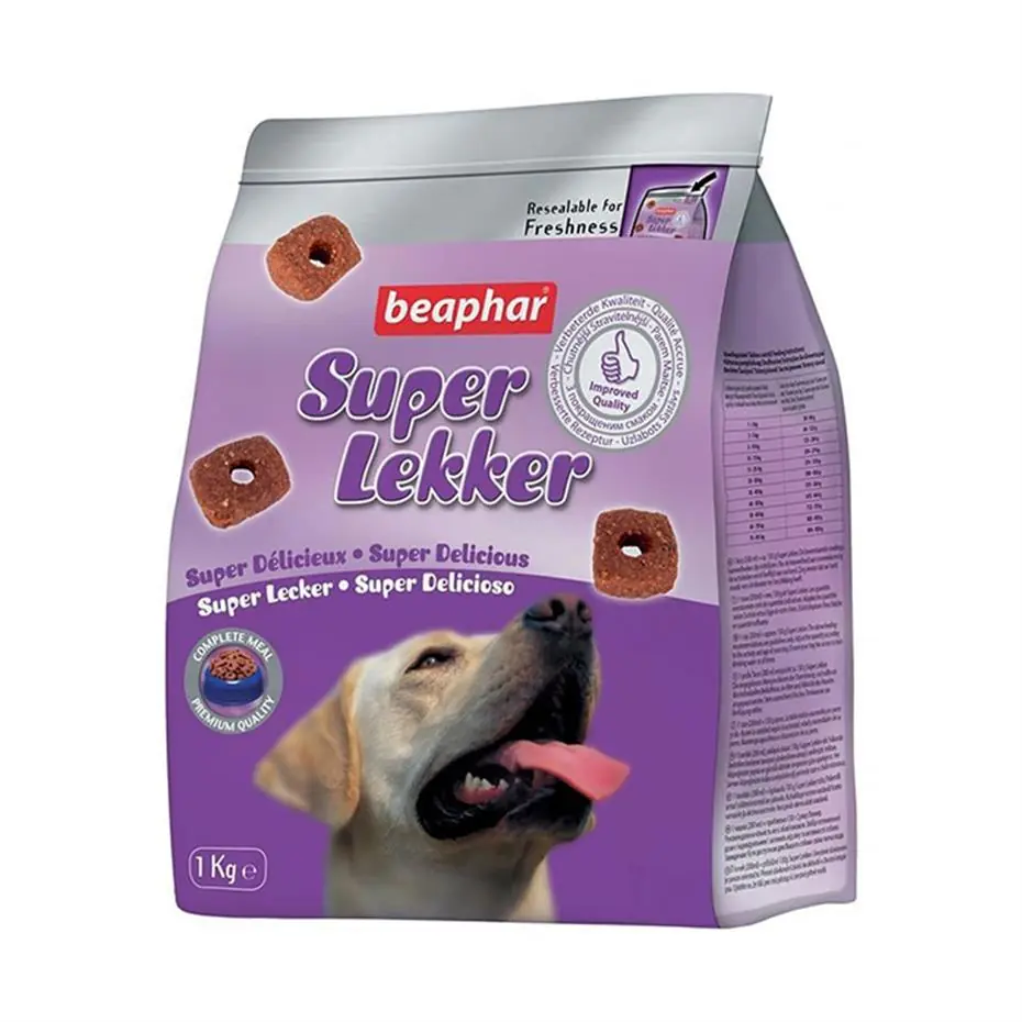 BEAPHER SÜPER LEKKER SIĞIR ETLİ-PİRİNÇLİ KÖPEK ÖDÜLÜ 1 KG