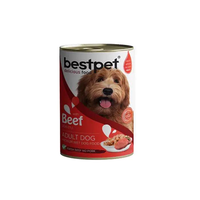 BESTPET SIĞIR ETLİ YETİŞKİN KÖPEK KONSERVESİ 400GR