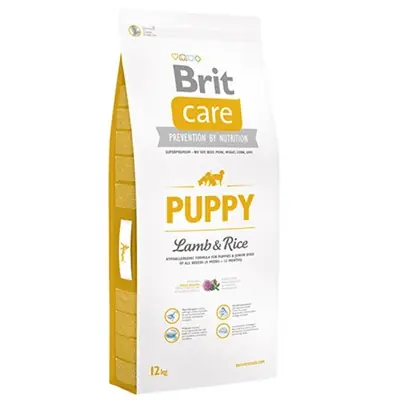 BRİT CARE ALL BREED KUZU ETLİ PİRİNÇLİ YAVRU KÖPEK MAMASI 12 KG