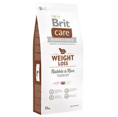 BRİT CARE WEİGHT LOSS TAVŞANLI KÖPEK MAMASI 12 KG