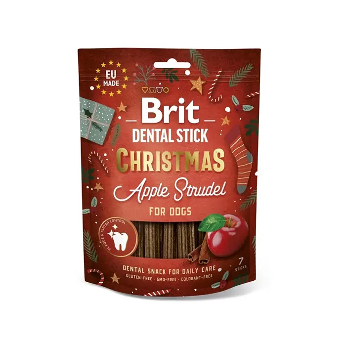 BRİT CARE YILBAŞI ÖZEL DENTAL STİCK KÖPEK ÖDÜLÜ 250GR