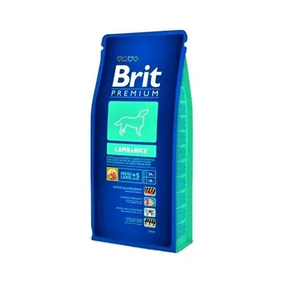 BRİT PREMİUM KUZU ETLİ&PİRİNÇLİ YETİŞKİN KÖPEK MAMASI 15 KG