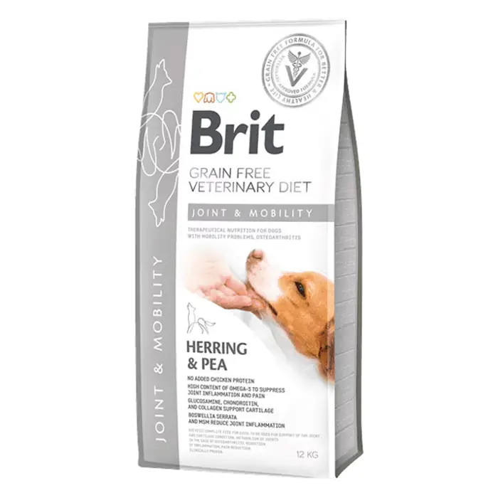 BRİT VETERİNARY DİET JOİNT & MOBİLİTY EKLEM SAĞLIĞI DESTEKLEYİCİ TAHILSIZ KÖPEK MAMASI 12KG