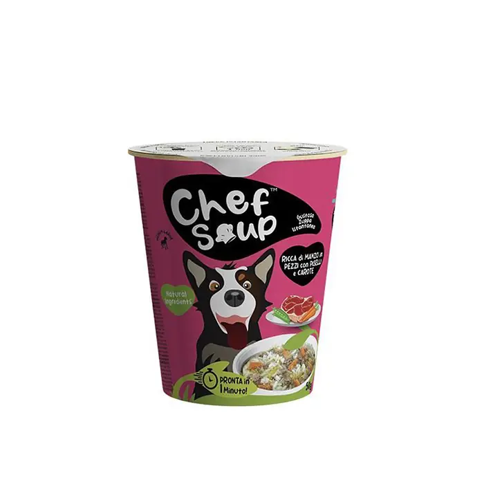 CHEF SOUP DANA ETLİ BEZELYE VE HAVUÇLU HAZIR ÇORBA 50 GR