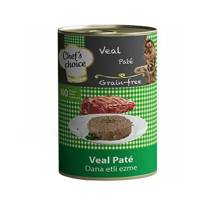 CHEF'S CHOİCE PATE DANA ETLİ KÖPEK KONSERVESİ 400 GR