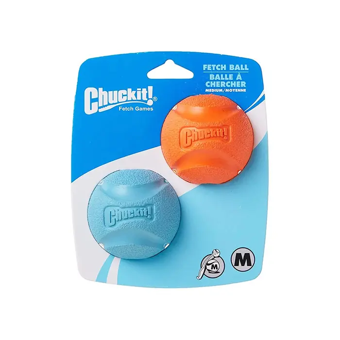 CHUCKİT! FETCH BALL KÖPEK OYUN TOPU 2'Lİ MEDİUM