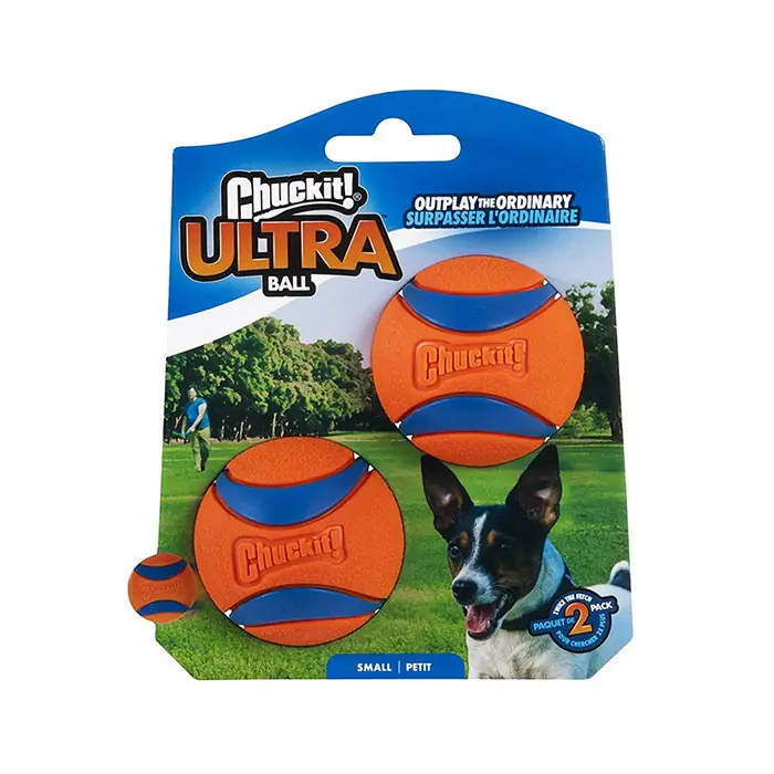CHUCKİT! ULTRA BALL DAYANIKLI KÖPEK OYUN TOPU 2'Lİ SMALL
