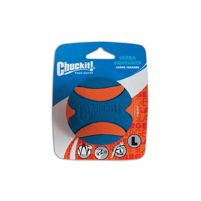 CHUCKİT! ULTRA SQUEAKER SESLİ KÖPEK OYUN TOPU BÜYÜK BOY
