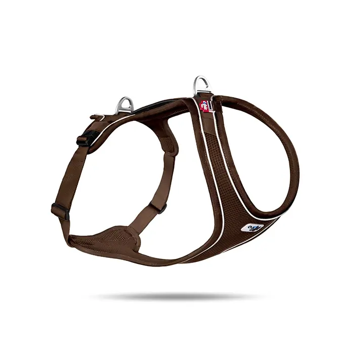 CURLİ BELKA COMFORT HARNESS KÖPEK GÖĞÜS TASMASI KAHVERENGİ LARGE
