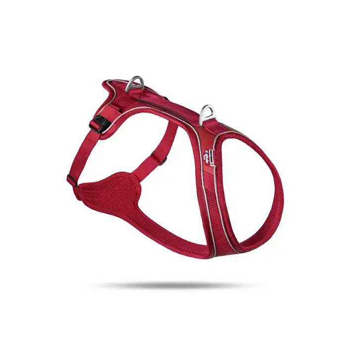 CURLİ BELKA COMFORT HARNESS KÖPEK GÖĞÜS TASMASI KIRMIZI SMALL
