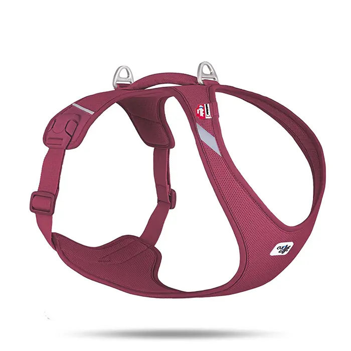 CURLİ BELKA HARNESS AİR-MESH KÖPEK GÖĞÜS TASMASI RUBY 4XLARGE