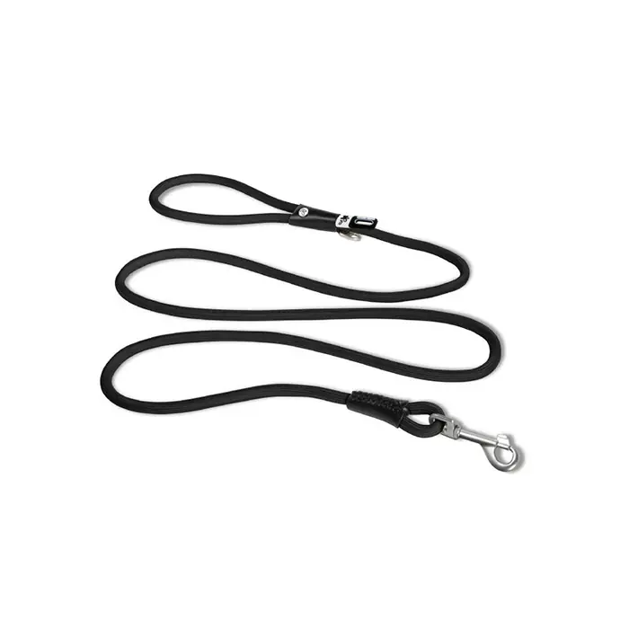CURLİ STRETCH COMFORT LEASH KÖPEK GEZDİRME KAYIŞI SİYAH MEDİUM