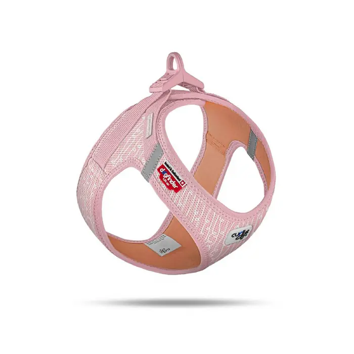 CURLİ VEST HARNESS AİR-MESH FOUNDANT KÖPEK GÖĞÜS TASMASI PEMBE 2XSMALL