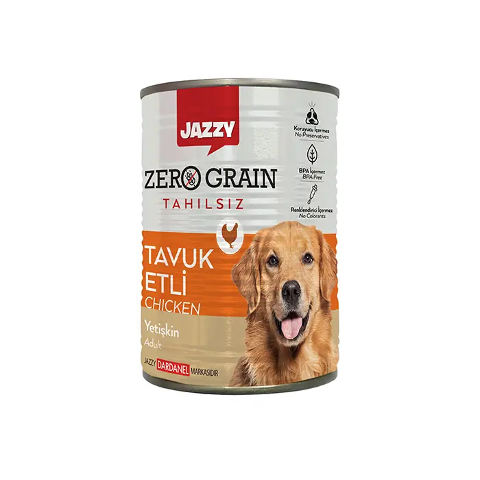 DARDANEL JAZZY TAVUK ETLİ KÖPEK KONSERVESİ 380GR
