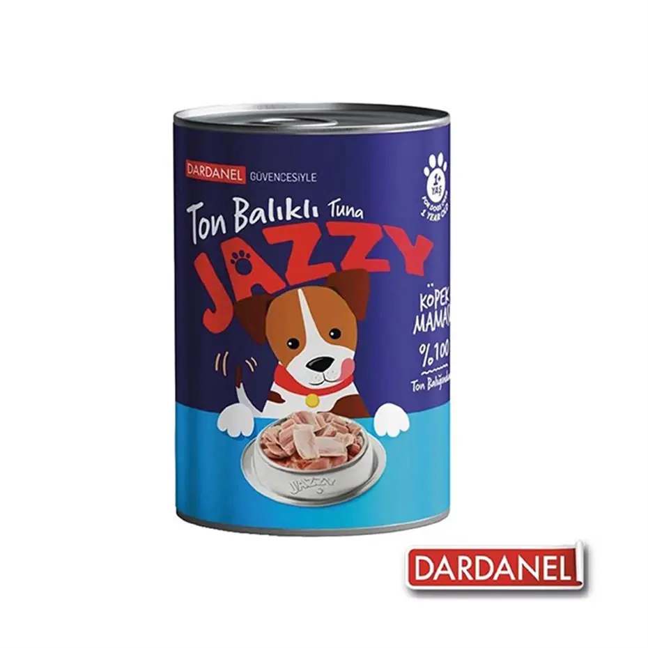 DARDANEL JAZZY TON BALIKLI KÖPEK KONSERVESİ 400GR