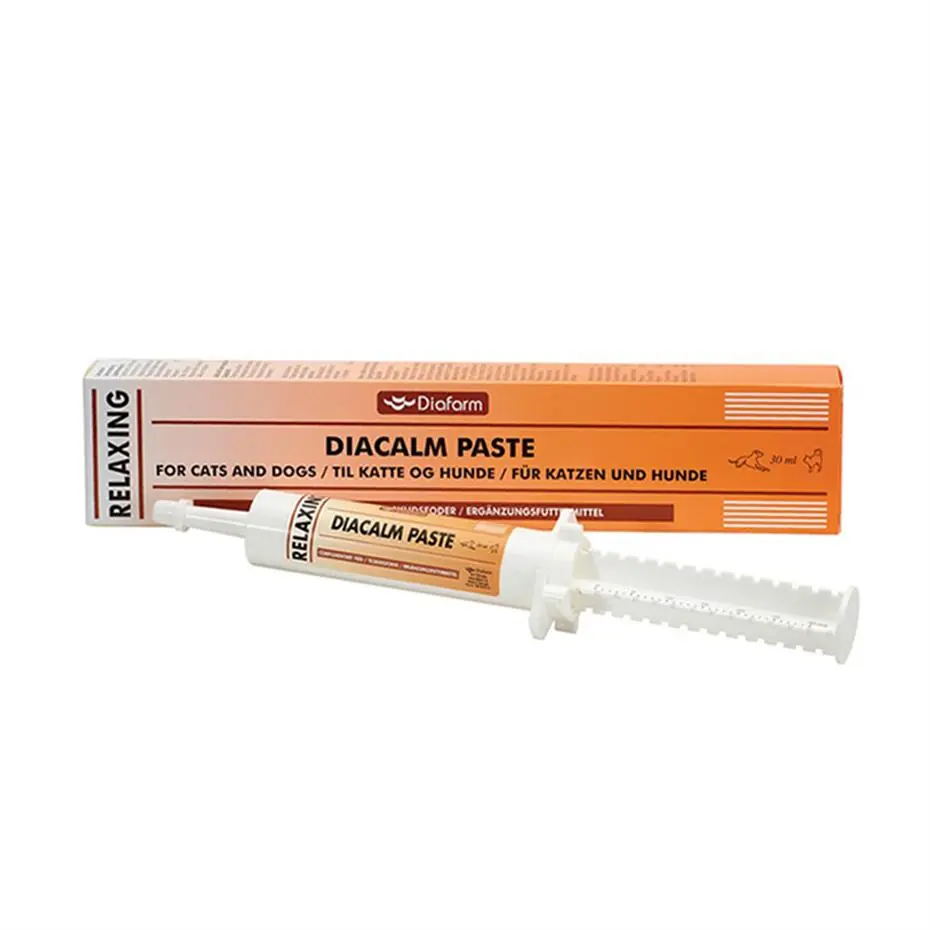 DİAFARM DİACALM PASTE KEDİ VE KÖPEK SAKİNLEŞTİRİCİ BİTKİSEL MACUN 30 ML
