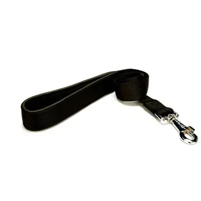 DOGGİE COMFORD SOFT DOKULU KÖPEK GEZDİRME KAYIŞI 3,0*60CM SİYAH