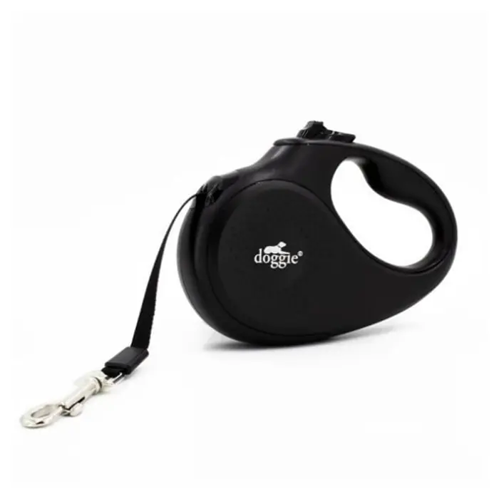 DOGGİE OTOMATİK KÖPEK TASMASI MASTER XSMALL 12 KG 3 MT SİYAH
