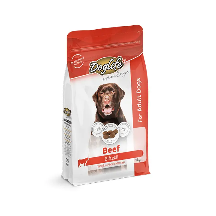 DOGLİFE BİFTEKLİ YETİŞKİN KÖPEK MAMASI 1KG